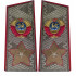 Mariscal Soviética URSS uniforme hombro diario de charreteras