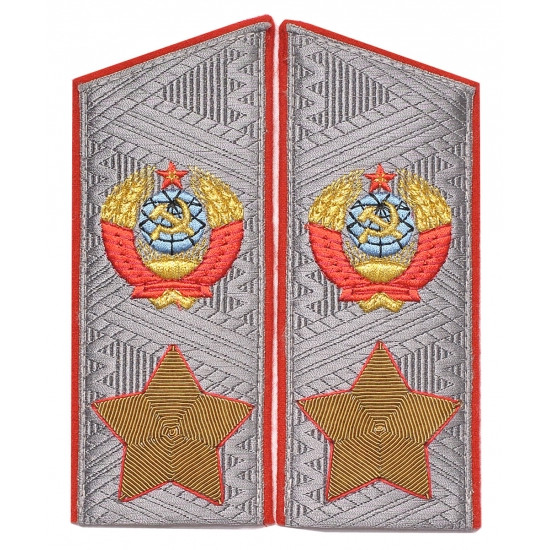 Soviético mariscal URSS abrigo hombro placas epaulets