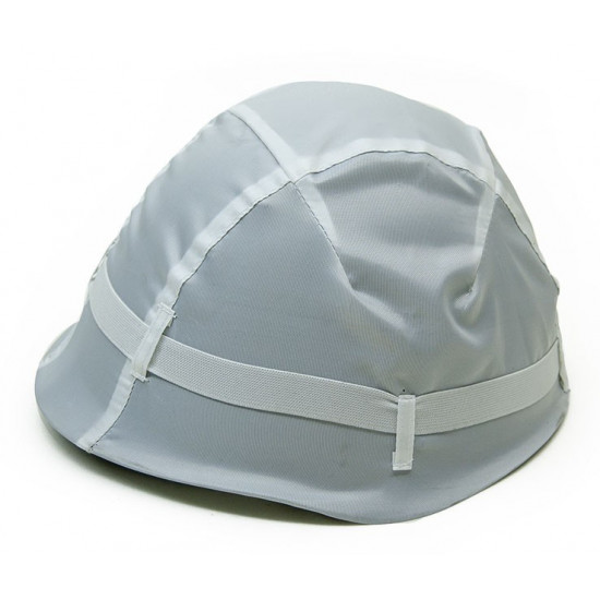 Tactical winter white helmet cover for kaska