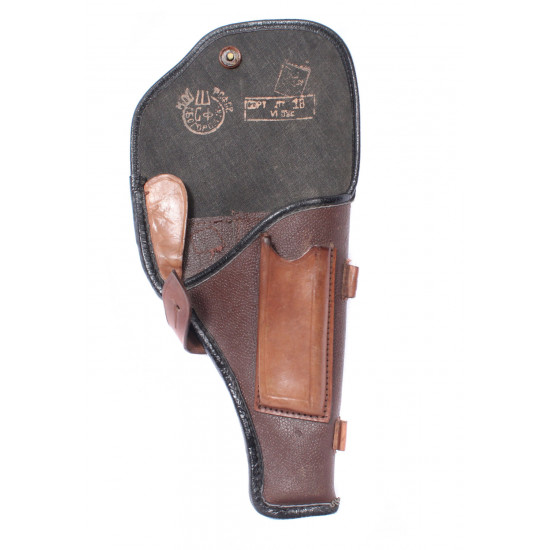 Soviet army old leather holster for tt pistol