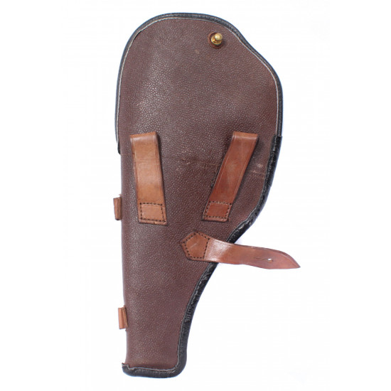 Soviet army old leather holster for tt pistol