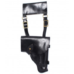 Soviet army pm makarov leather military black holster Soviet army pm makarov leather military black holster
