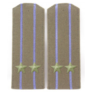 Soviet wwii / red army original shoulder boards high-ranking officer of nkvd