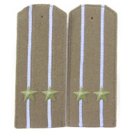 Soviet wwii / red army original shoulder boards high-ranking aviation officer