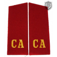 Military shoulder boards "ca soviet army" red Military shoulder boards "ca soviet army" red