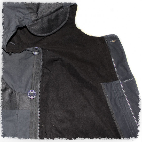 Gorka 3 noir force spéciale tactique airsoft hiver chaud uniforme "doublure polaire"