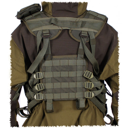 "nerpa" sposn sso airsoft   spetsnaz assault vest tactical equipment for gorka suit