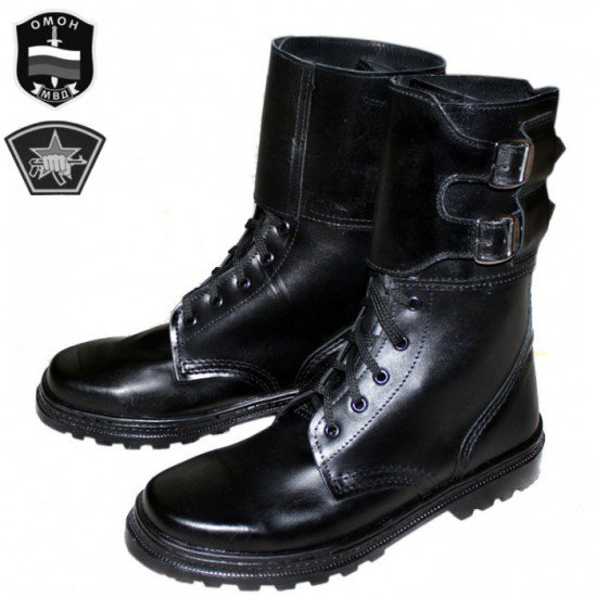 Airsoft tactical summer leather boots with buckles