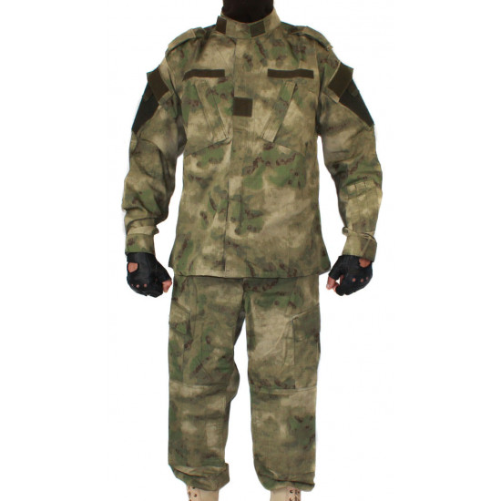 Barres de motif "mousse" uniformes de camouflage tactique russe "acu"