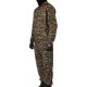 "klm" sniper tactical camo uniform on zipper "digital dark" pattern bars