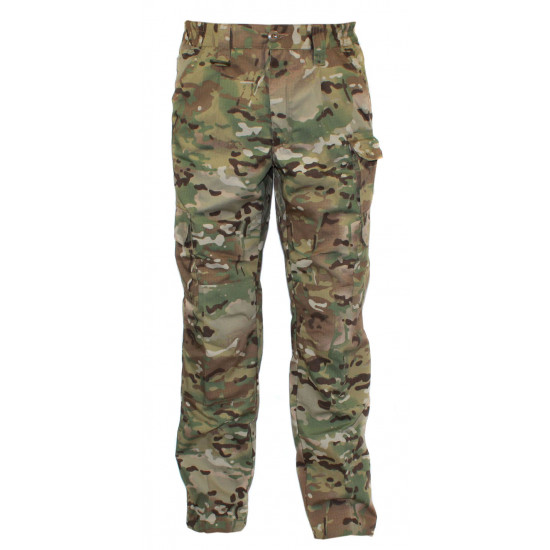 Taktische Sommerhose Ripstop-Camouflage "Multicam" Musterleisten