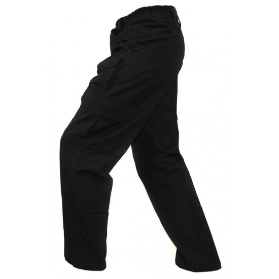 Pantalones tácticos de verano Airsoft canvas camo Pantalones negros de entrenamiento Ropa de estilo de vida activo