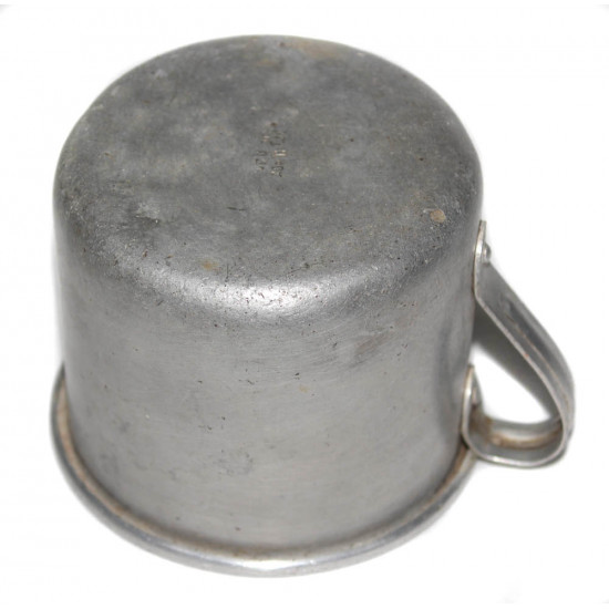 WWII ursprünglicher sowjetischer Soldat Aluminiumbecher