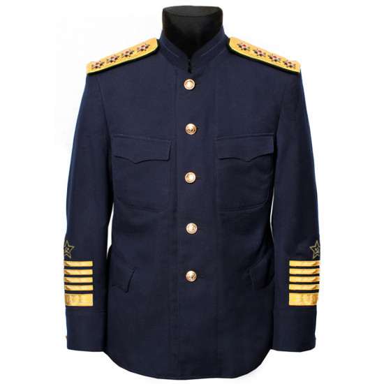 ☆ soviético / chaqueta del almirante veloz naval rusa militares de la urss satisfacen ☆