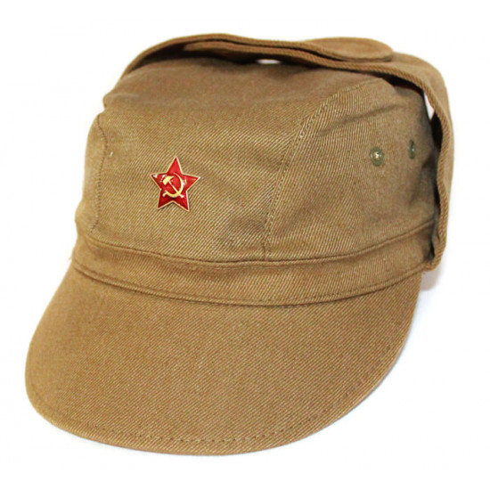 Soviet   army soldier’s military cap afganka with earflaps