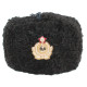 Sowjetischen russischen marine admiral winter original schwarz astrakhan pelz und leder ushanka hat ohrklappen