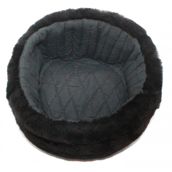 Ruso / cuero del capitán naval soviético ushanka sombrero