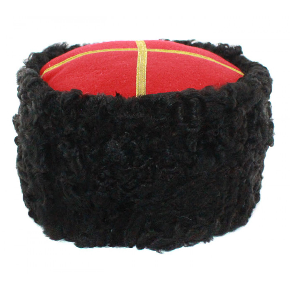 Soviet army / russian military kuban cossacks generals fur hat papaha