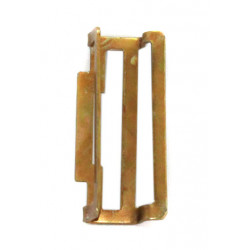 Golden buckle for belt with eagle