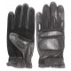 Tactical winter leather gloves with fist protection gift for men