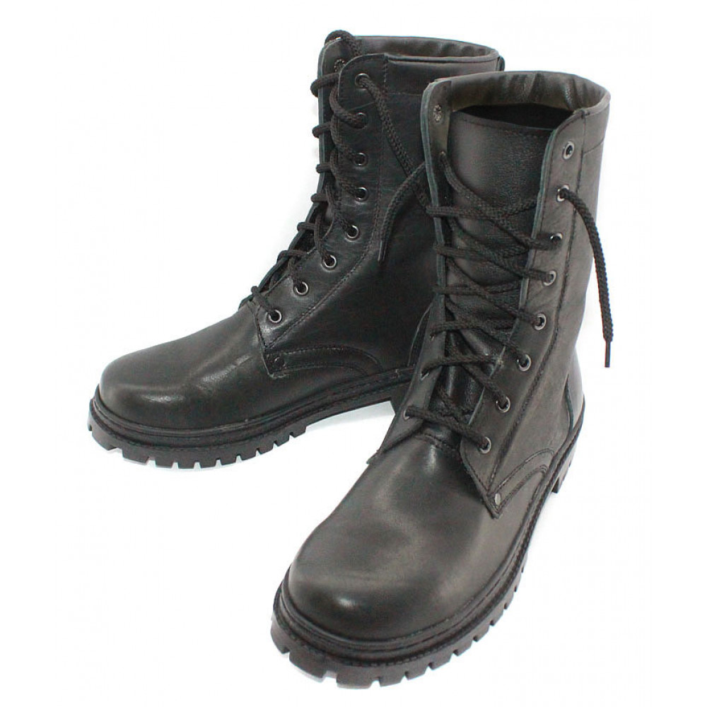Russian military summer leather boots