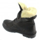 Russian military winter leather boots with fur