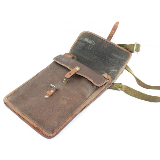 Wwii soviet military   army map case bag type m39