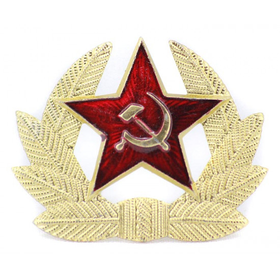 Soviet military /   army red star cocarde badge