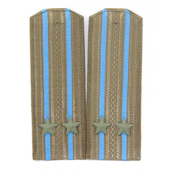 Soviet military /   army shoulder boards high-ranking officer of aviation