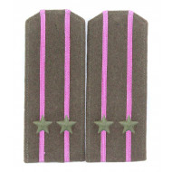 Soviet wwii / red army original shoulder boards high-ranking officer of rkka