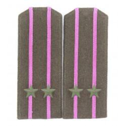 Soviet wwii / red army original shoulder boards high-ranking officer of rkka