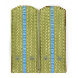 Militaires soviétiques / officier de planches d`épaule militaire russe d`aviation