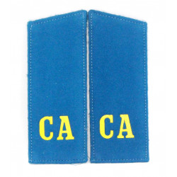   military shoulder boards "ca soviet army" with patch vdv force