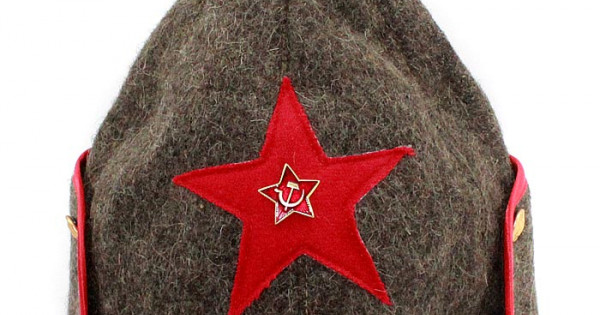 ソビエトrkka歩兵連隊ロシア赤軍毛織物冬帽子budenovka