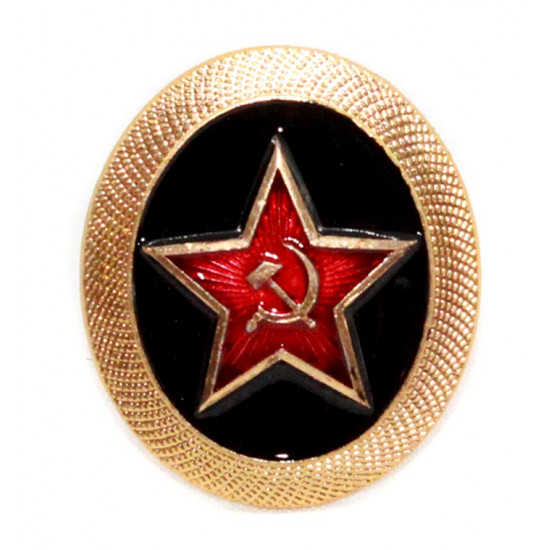 Soviet army   military marines fleet hat badge