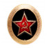 Soviet army   military marines fleet hat badge