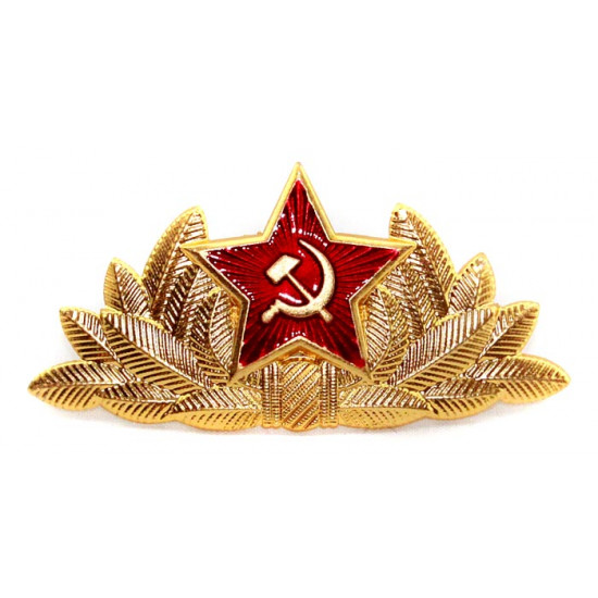 Soviet red army general's hat badge cocarde