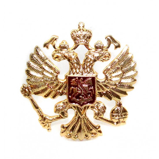 Badge de chapeau d`armée de la fédération de russie cocarde