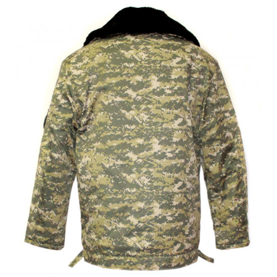 Chaqueta de camuflaje cálido de invierno para oficiales tácticos