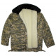 Tactical officer's winter warm camouflage jacket