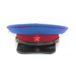 Soviet officer's dark blue visor hat wwii