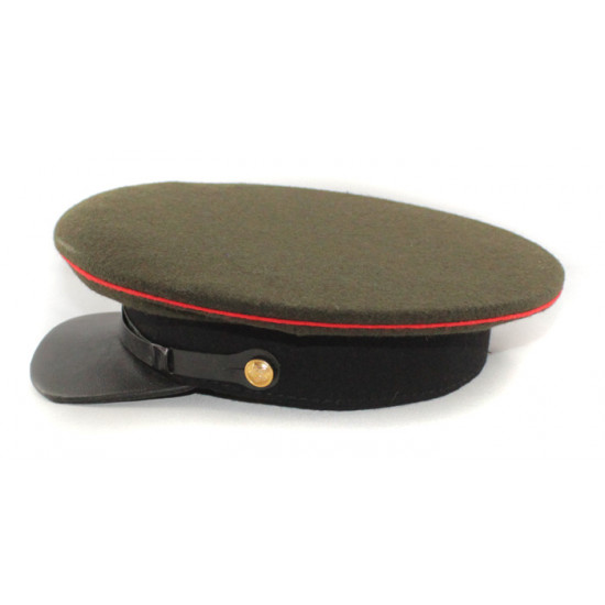 Artillerie rkka russe soviétique & ; casquette de visière d`officiers de réservoir chapeau de l`urss militaire rouge wwii