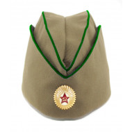 Soviet   military border guards department officer's summer hat pilotka Soviet   military border guards department officer's summer hat pilotka