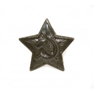 Petite étoile verte militaire russe militaire rouge soviétique badge d`épingle de l`urss