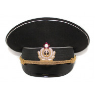 Sowjetische Flotte / russische Marine Offiziers Visier Hut m69