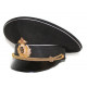 Russian fleet naval officer's visor hat