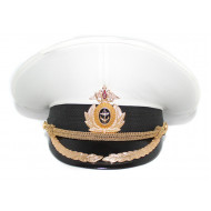   fleet naval high rank officer's parade visor hat