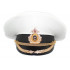   fleet naval high rank officer's parade visor hat