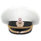 Soviet fleet / russian naval high rank officer's parade visor hat m69