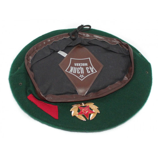   soviet intelligence green beret summer military hat